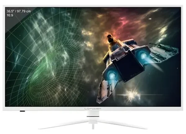 38.5" LC-Power LC-M39-QHD-165-C biela / Monitor / Curved / VA / QHD / 165Hz / 1ms / FreeSync (LC-M39-QHD-165-C)