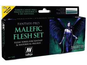 Vallejo Pre Nocturna Set 74102 Malefic Flesh Set (8)