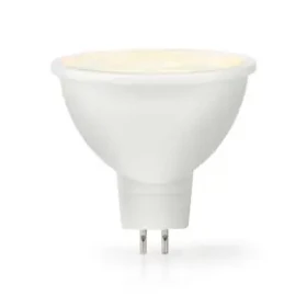 Nedis LED žiarovka GU5.3 / Spot / 5.8 W / 450 lm / 2700 K / Teplá biela / Jasné / Počet žiaroviek v balení: 1 ks (LBGU53MR162)