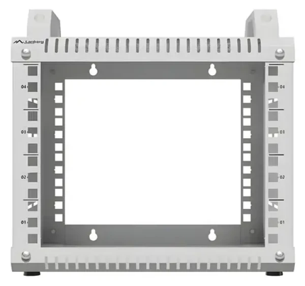 10" OR10-2304-S sivý / Otvorený rack / 4U / 280×300 mm (OR10-2304-S)