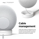 Elago Silikónový stojanček pre Apple HomePod mini biela / Stojanček / silikónový (EST-HPMINI-WH)