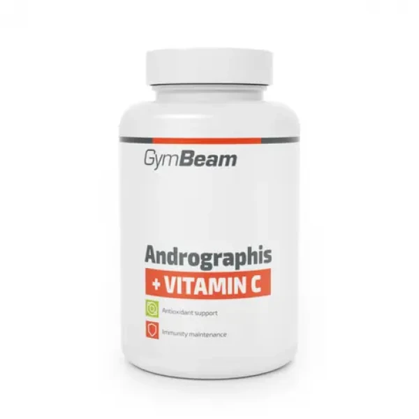 Andrographis + vitamín C - GymBeam (90 kaps.) (77671-1-90caps)