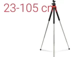 Traveller Pro 105 čierna / Statív / pre smartphone a GoPro / hliníkový / výška 23-105 cm / 455 g (4620)
