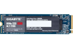 GIGABYTE M.2 NVMe SSD 512GB / M.2 80mm / PCIe 3.0 x4 / TLC / RW: 1700 1550MBs / IOPS: 270K 340K / MTBF 1.5mh / 5y (GP-GSM2NE3512GNTD)