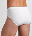 Pánske nohavičky Basic Midi 2P - WHITE - biela 0003 - SLOGGI WHITE 5