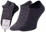 Calvin Klein 2Pack Socks 701218715002 Ash/Graphite