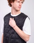 Taion Crew Neck Zip Down Vest BLACK S