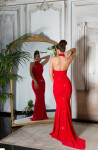 Sexy Red-Carpet KouCla Neck-Gown with glitter blackgold M