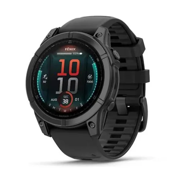 Garmin Fenix E 47mm čierna / Chytré hodinky / GPS / 1.3 "AMOLED / Mapy / BT / WiFi / GPS / 10ATM (010-03025-01)