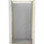 MEXEN - Exo sprchové dvere krídlové 100, transparent, zlatá 817-100-000-50-00