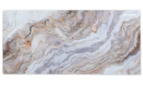 Arozzi Zona XL White Marble / Herná podložka pod myš / 900 x 420 x 4 mm / vodeodolná (AZ-ZONA-900-D032)