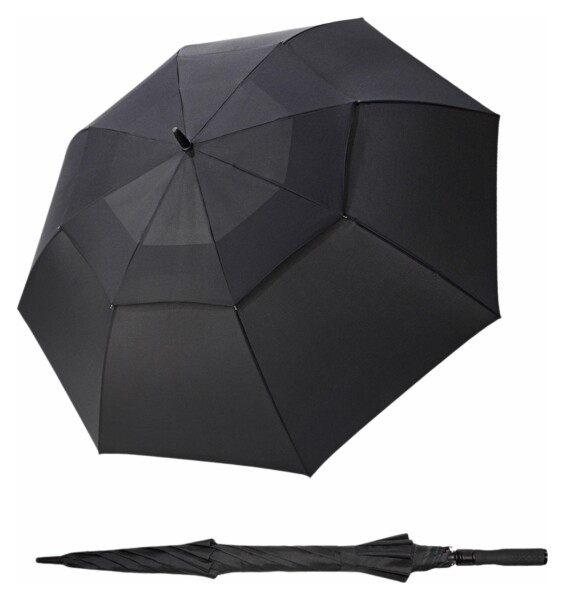 Veľký dáždnik Doppler Fiber Golf AC Air Black
