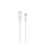 Dudao Dátový kábel L2SM / USB-A / micro USB 6A / 1.2m / biela (208160)