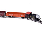 Mamido Elektrická vláčik klasická parná lokomotíva s ovládacou jednotkou H0 1:87 RC0643