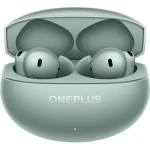 OnePlus Buds 4 Zen Green / Bluetooth slúchadlá s mikrofónom / BT 5.4 / IP55 / ANC (5481158910)