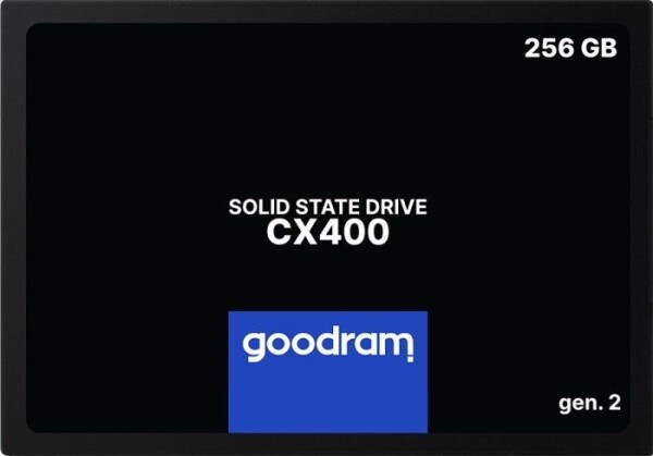 GOODRAM CX400 Gen.2 256GB / 2.5 / SATA III / 3D-NAND TLC / R: 550MBs / W: 480MBs / MTBF: 2mil / dopredaj (SSDPR-CX400-256-G2)