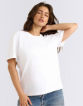 Organic Basics True Heavy Boxy Tee White S