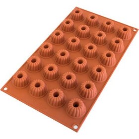 Silikónová forma na čokoládu mini bábovky 240 ml na 24 ks - Silikomart - Silikomart