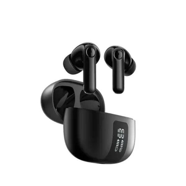 Joyroom JR-FN3 Funpods TWS čierna / Bezdrôtové slúchadlá / Bluetooth 5.4 / LED displej (6956116791605)