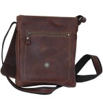 Bushman Kožená taška Touch, walnut UNI