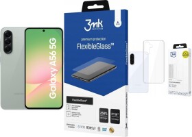 Samsung Galaxy A56 5G 8/256GB Zielony (SM-A566BZGCEUE) + FlexibleGlass + Etui Clear Case