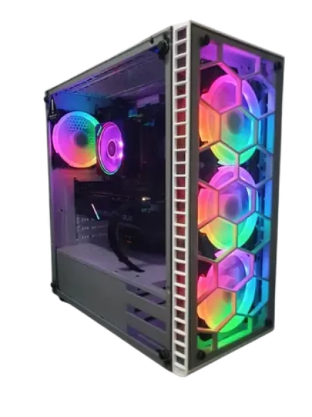 PC Mironet Herné X200 AMD R5 7500F RTX 4060 Biela (Mironet/Herni/X200/AMD/W)