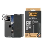 PanzerGlass - Bundle PicturePerfect + Tvrdené sklo UWF Privacy + Hard Case D3O pre iPhone 15 Pro Max (13295090)