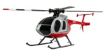 AMEWI RC helikoptéra MD500 sivá/červená