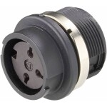 Amphenol T 3377 000 guľatý faston, 1 ks; T 3377 000