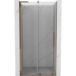 MEXEN/S - Velar L posuvné sprchové dvere 120, transparent, ružové zlato 871-120-003-01-60