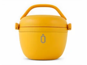 Runbott Lunch horčičná / Termoska na jedlo / 560 ml / vákuová izolácia / nerez 304 (971608RB)
