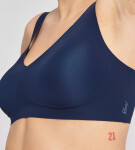 SLOGGI ZERO FEEL - Neviditeľná bezšvová braletka Sloggi NAVY BLUE L