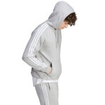 Adidas Essentials Fleece 3-Stripes Hoodie IJ6474 Pánske oblečenie