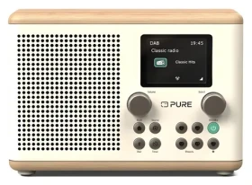 Pure Classic H4 biela / Digitálne rádio / DAB+ / FM / Bluetooth / USB (252982)