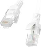 Lanberg CAT6 5m biela / Patch kábel / RJ45 (PCU6-10CC-0500-W)
