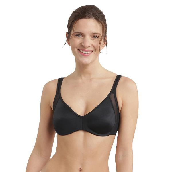 Dámska zmenšujúca podprsenka s kosticami DIM GENEROUS minimizer BRA - DIM - čierna 90 D
