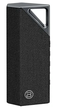 Bugani Brief čierna strieborná / Prenosný reproduktor / IPX7 / Bluetooth