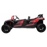 Mamido Elektrické autíčko Buggy ATV RACING UTV2000 štvormiestne červené