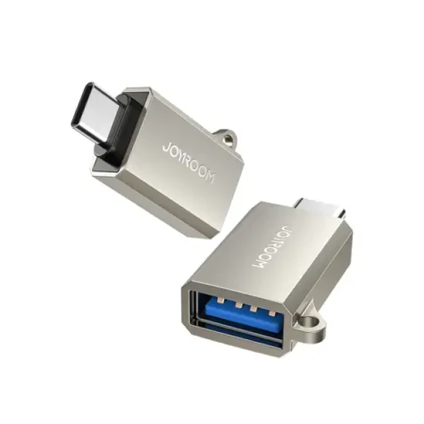 Joyroom S-H151 USB-C(M) - USB-A(F) Adaptér strieborná (6956116724641)