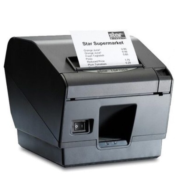 Star Micronics TSP743D II čierna / pokladničná / Termotlačiareň / RS-232 / rezačka / bez zdroja (39442310)