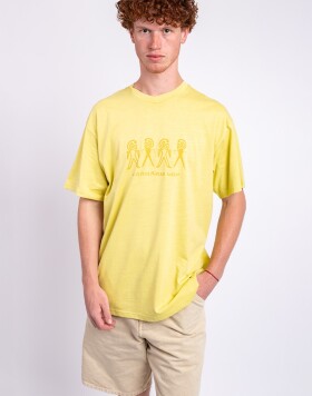 Carhartt WIP S/S Terrestrial T-Shirt Fandoghi/Suncrest pigment garment dyed M