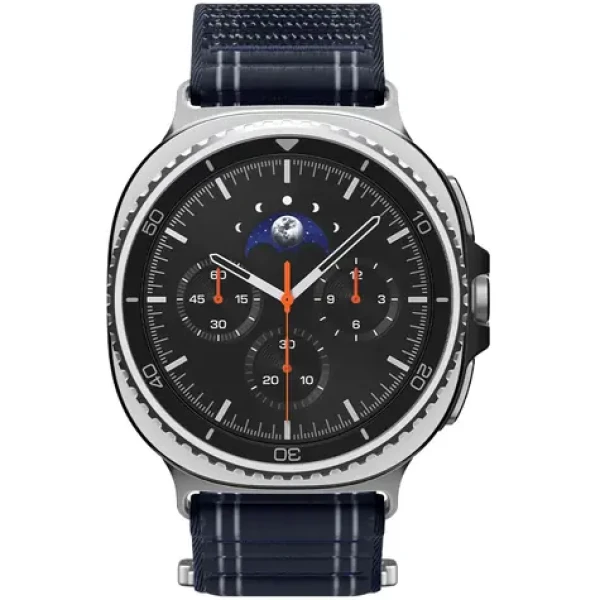 Spigen Fabric Band (hook-and-loop) pre Samsung Galaxy Watch 8 46mm/44mm/40mm modrá (AMP10155)