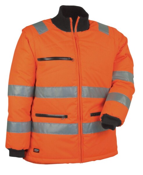 Reflexná zimná bunda Cofra NEON Farba: Reflexná oranžová, Veľkosť: 62 (CANEON_01_62)
