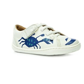Camper Sella Houston Crabs White Natural (80212-119) detské celoročné nízke barefoot topánky 26 EUR