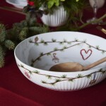 KÄHLER Porcelánová misa Hammershøi Christmas 30 cm