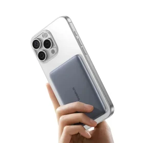 Baseus PicoGo AM41 strieborná / Powerbanka / 5 000 mAh / 20W / MagSafe (6932172690687)