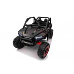 Mamido Mamido Elektrické autíčko Buggy UTV KCK 4x4 čierne 24V | 800W | 50 kg | EVA | LED | 2,4 Ghz | ECO koža
