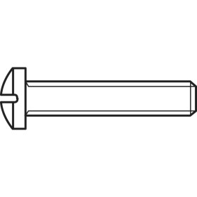 TOOLCRAFT 839645 šošovkové skrutky M2.5 20 mm krížová dražka Philips DIN 7985 ocel glavanizované zinkom 100 ks; 839645