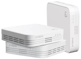 Strong ATRIA Wi-Fi Mesh 1200 Trio Pack biela / MESH router 1200 / 2.4GHz / 5GHz / WAN + 2x LAN (MESHTRI1200EUV2)
