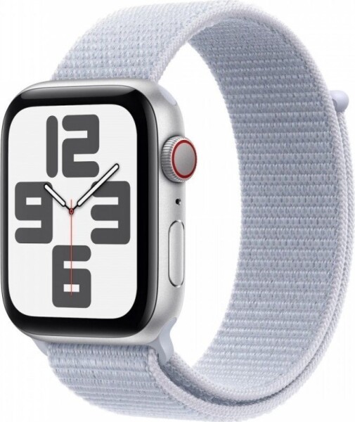 Apple Watch SE GPS + Cellular 40mm Silver Alu Sport Loop Modrý (MXGE3ET/A)